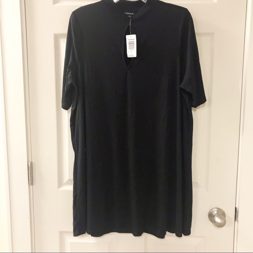 Torrid Ribbed Top with Cutout